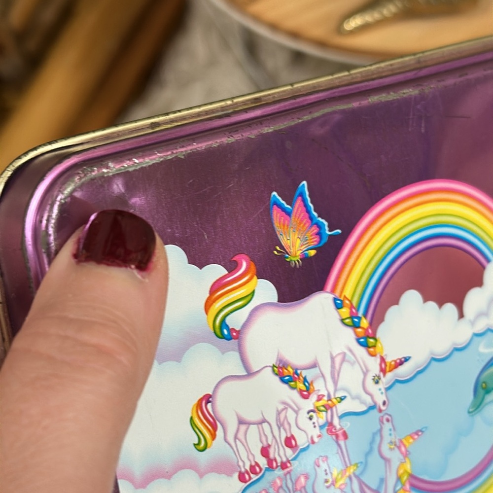 Lisa Frank Vtg 90s Vintage Lisa Frank Collectible Puzzle Tin *SEE DESCRIPTION - Picture 13 of 17
